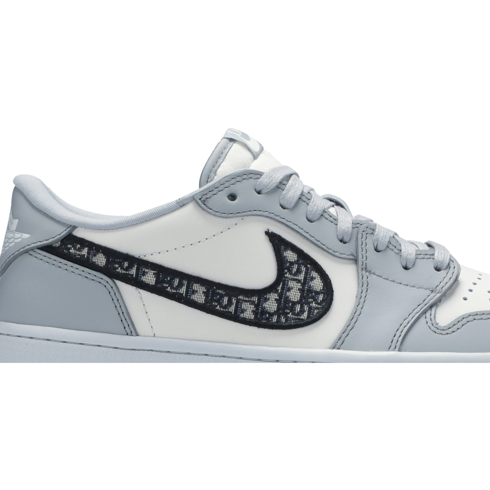 Dior x Air Jordan 1 Low Wolf Grey CN8608-002 Moroen - Image 2