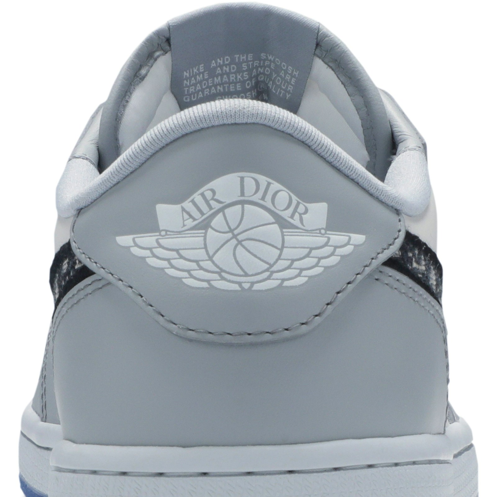 Dior x Air Jordan 1 Low Wolf Grey CN8608-002 Moroen - Image 7