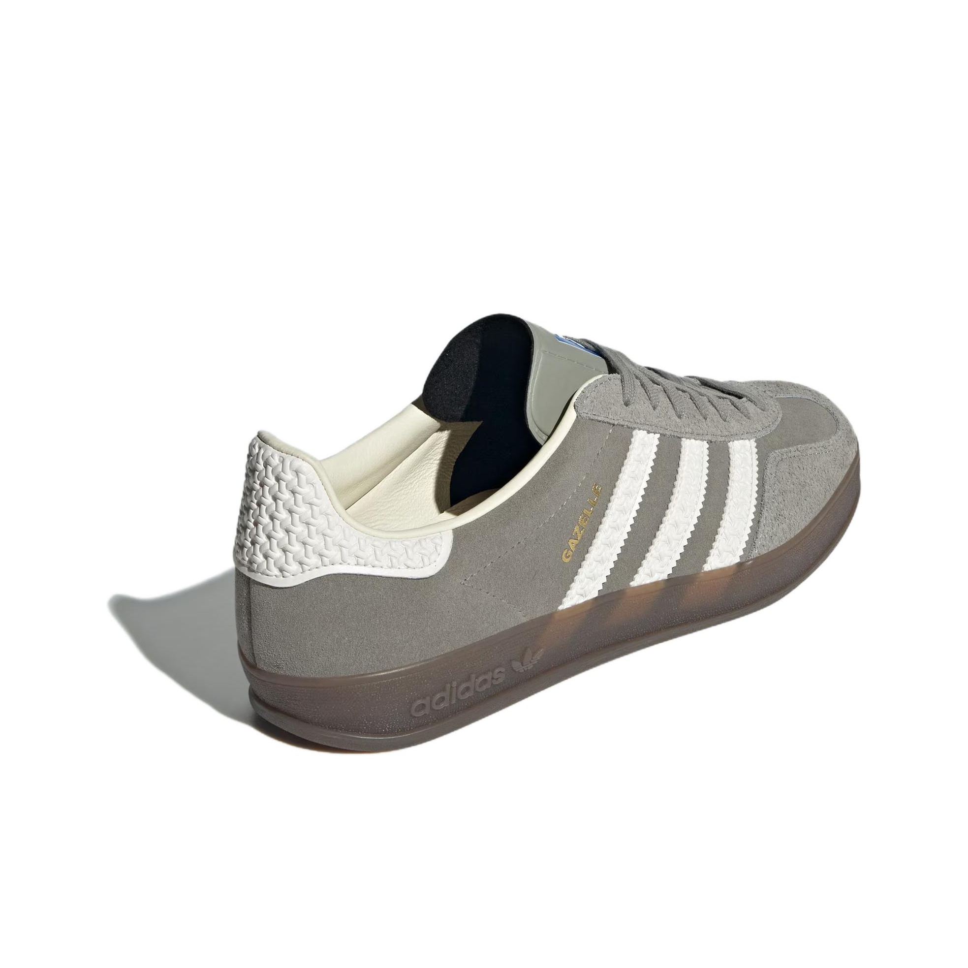 adidas Originals Gazelle Indoor 'Grey White' - Image 4
