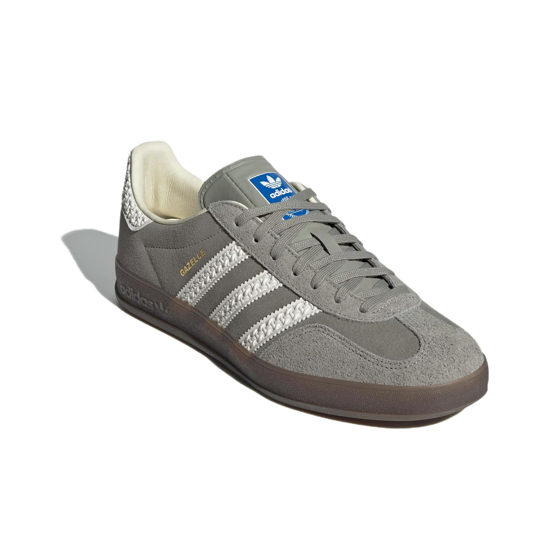 adidas Originals Gazelle Indoor 'Grey White' - Image 3