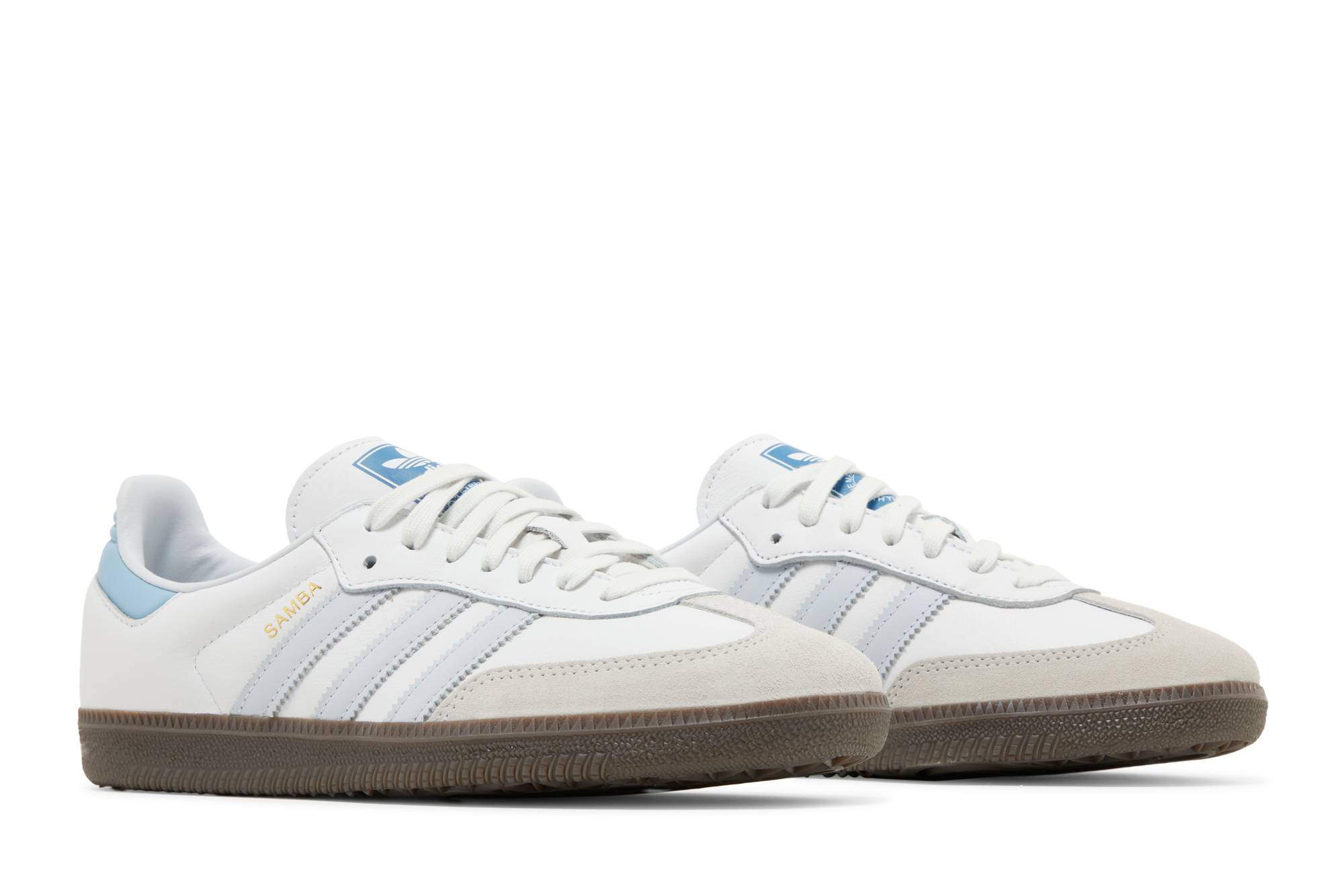 adidas Samba OG White Halo Blue ID2055 Moroen - Image 8