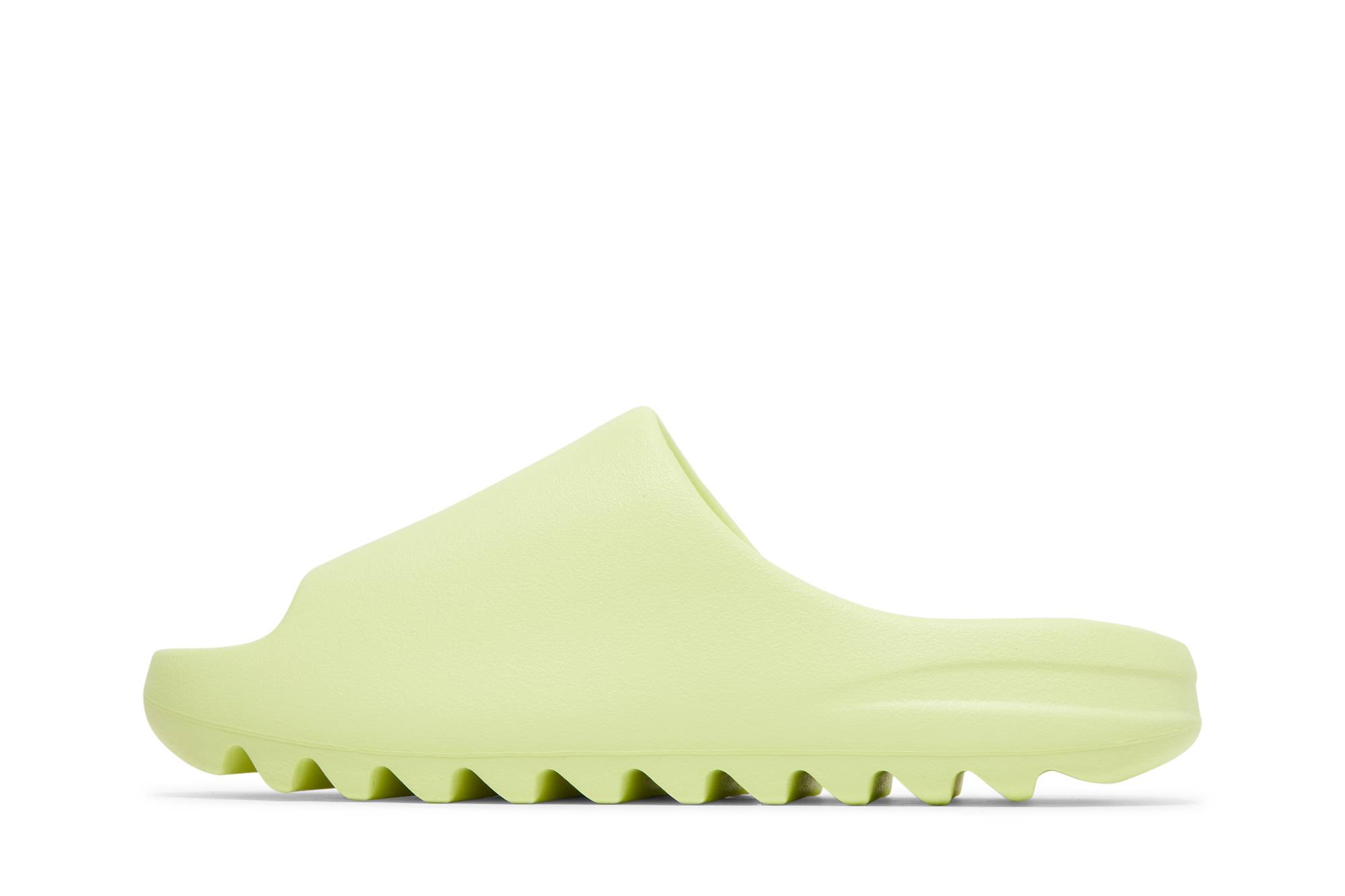 adidas Yeezy Slides 'Glow Green' (2022) (Restock) HQ6447 - Image 3