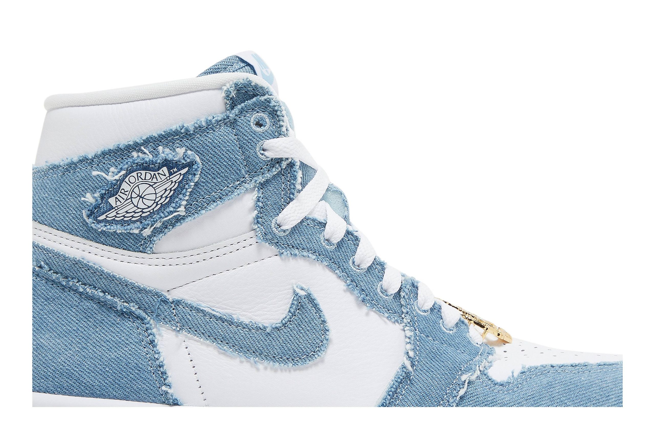 (Women) Air Jordan 1 High OG Denim DM9036-104 Moroen - Image 2