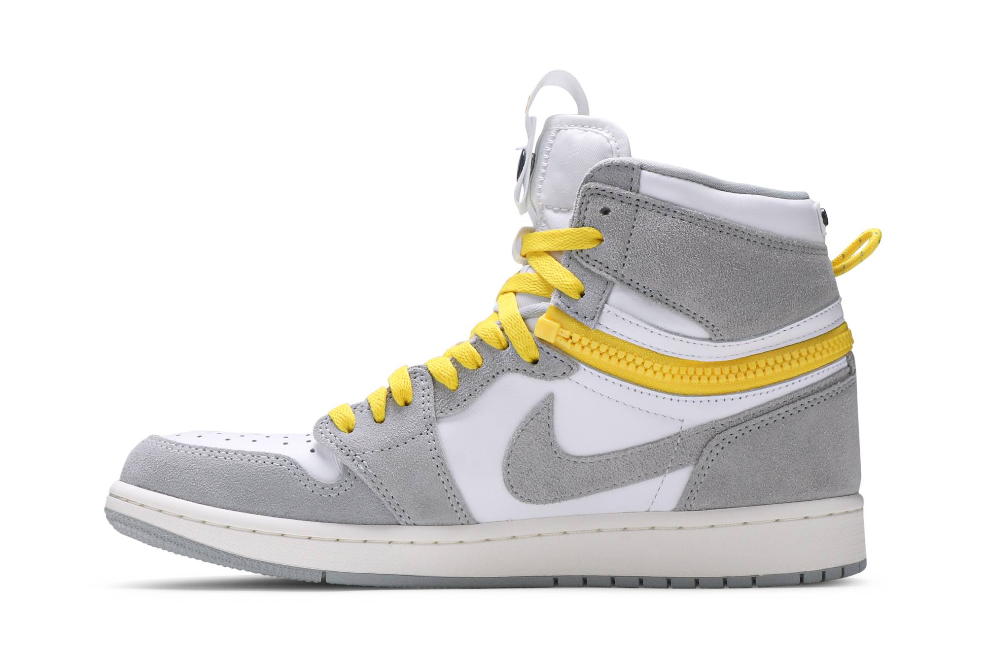 Air Jordan 1 High Switch Light Smoke Grey CW6576-100 Moroen - Image 3