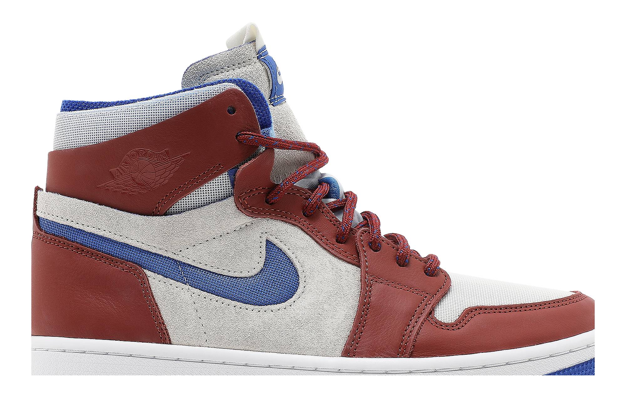 (Women) Air Jordan 1 High Zoom CMFT Redstone CT0979-104 Moroen - Image 2