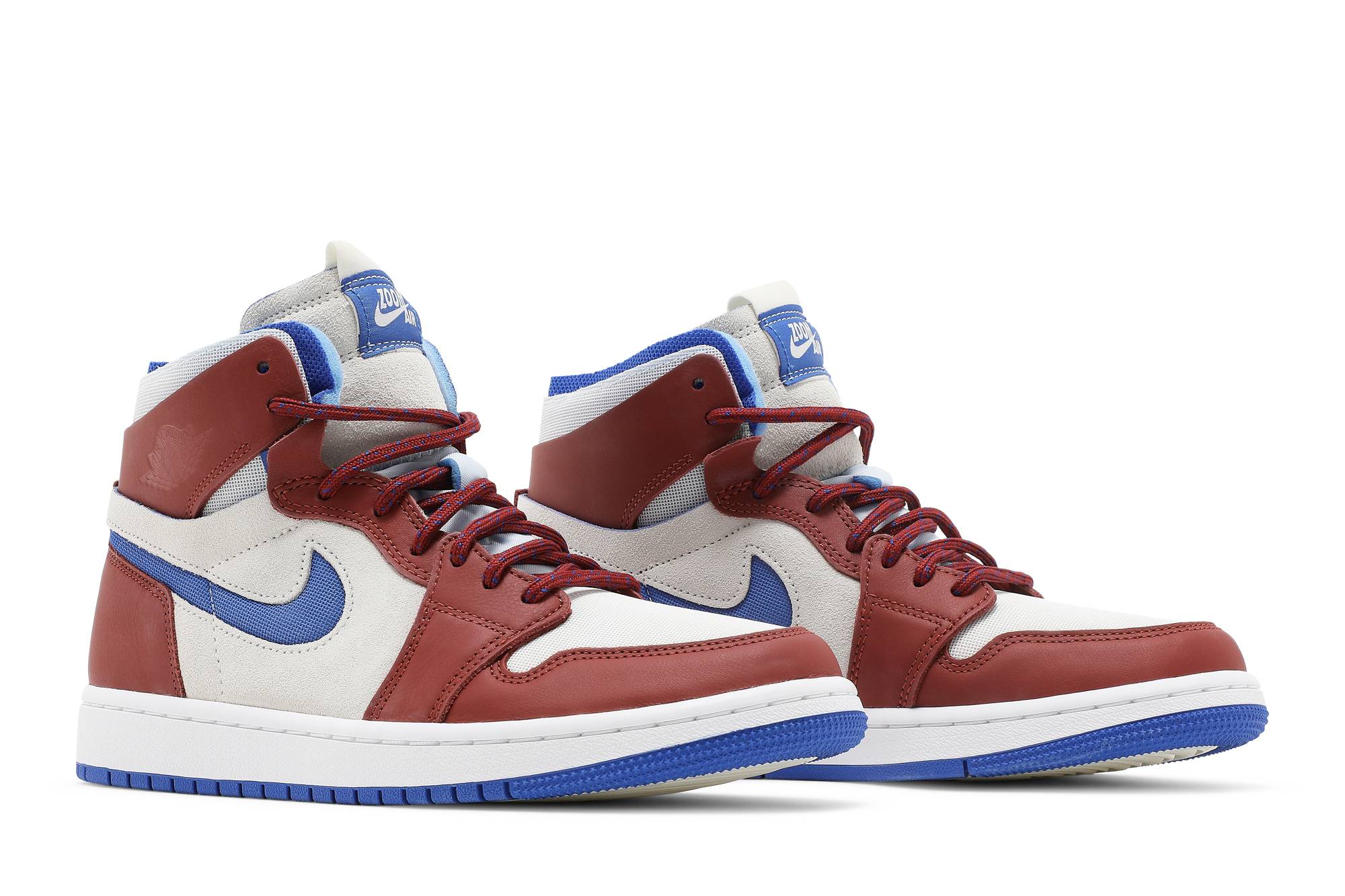 (Women) Air Jordan 1 High Zoom CMFT Redstone CT0979-104 Moroen - Image 8