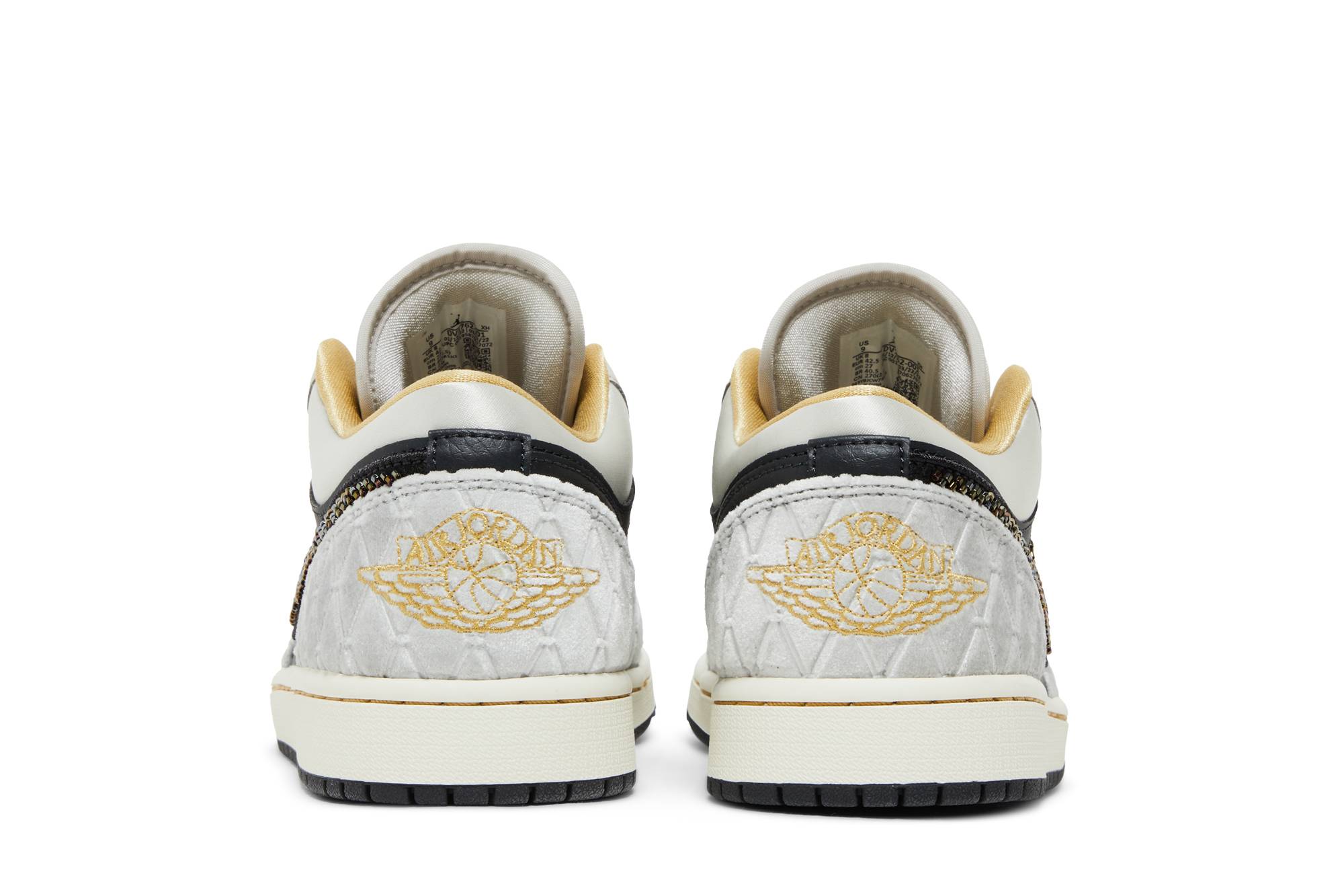 Air Jordan 1 Low 'Beaded Swoosh' DV1762-001 - Image 6
