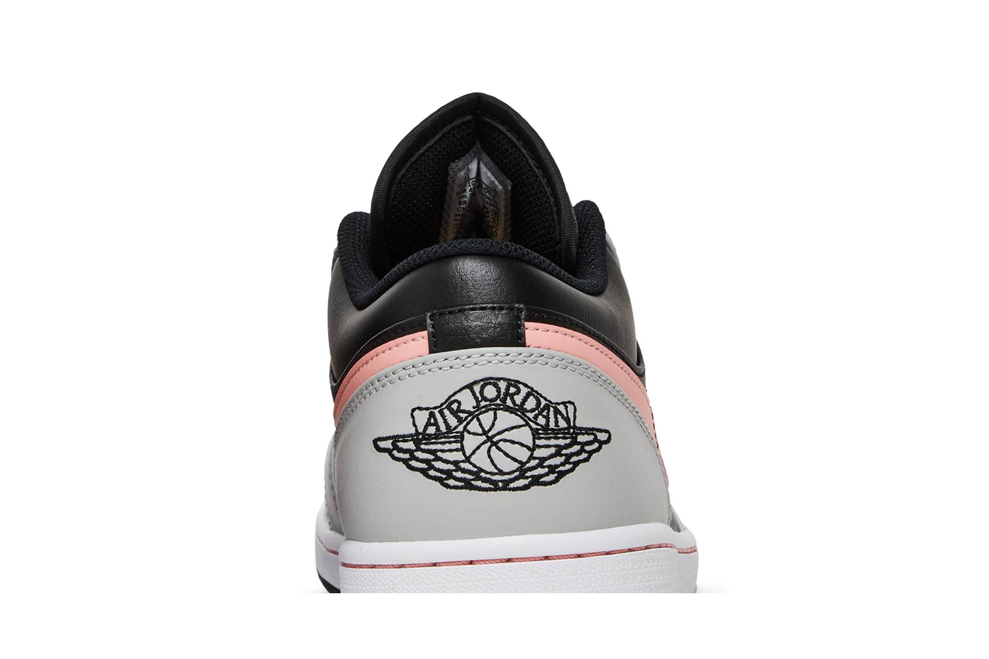 Air Jordan 1 Low 'Black Grey Pink' 553558-062 - Image 7