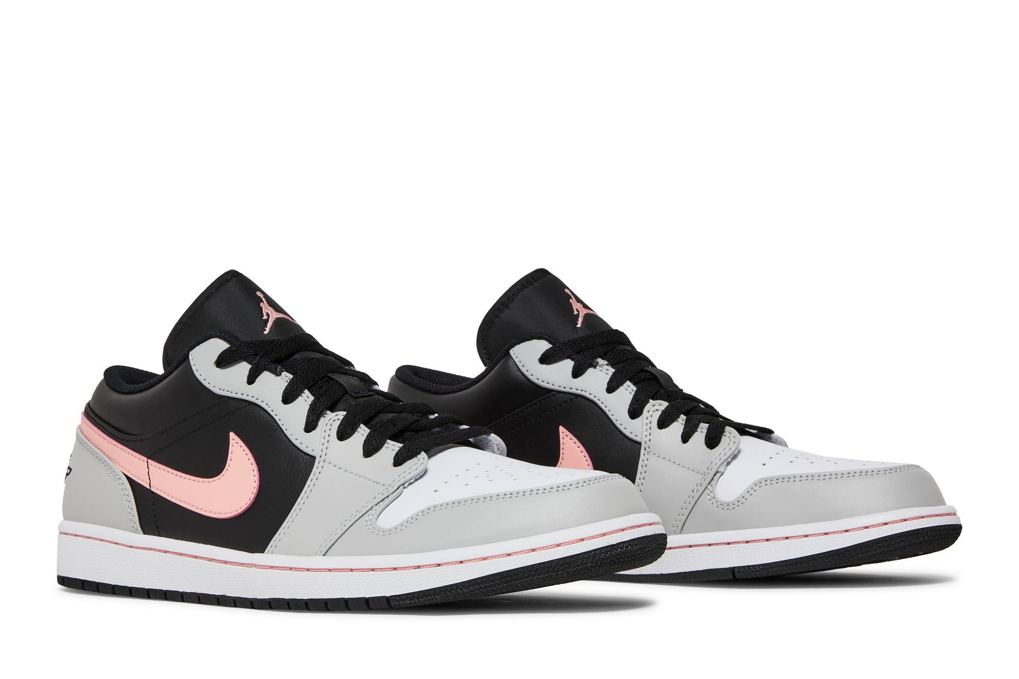 Air Jordan 1 Low 'Black Grey Pink' 553558-062 - Image 8