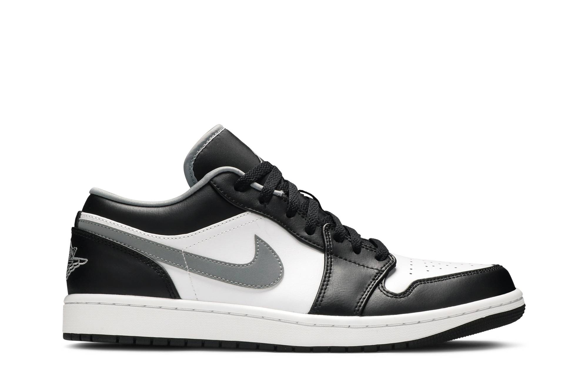 Air Jordan 1 Low Black Medium Grey 553558-040 Coiloa