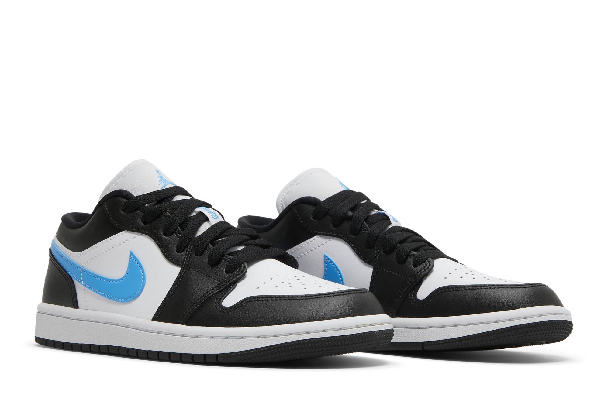 (Women) Air Jordan 1 Low 'Black University Blue' DC0774-041 - Image 8