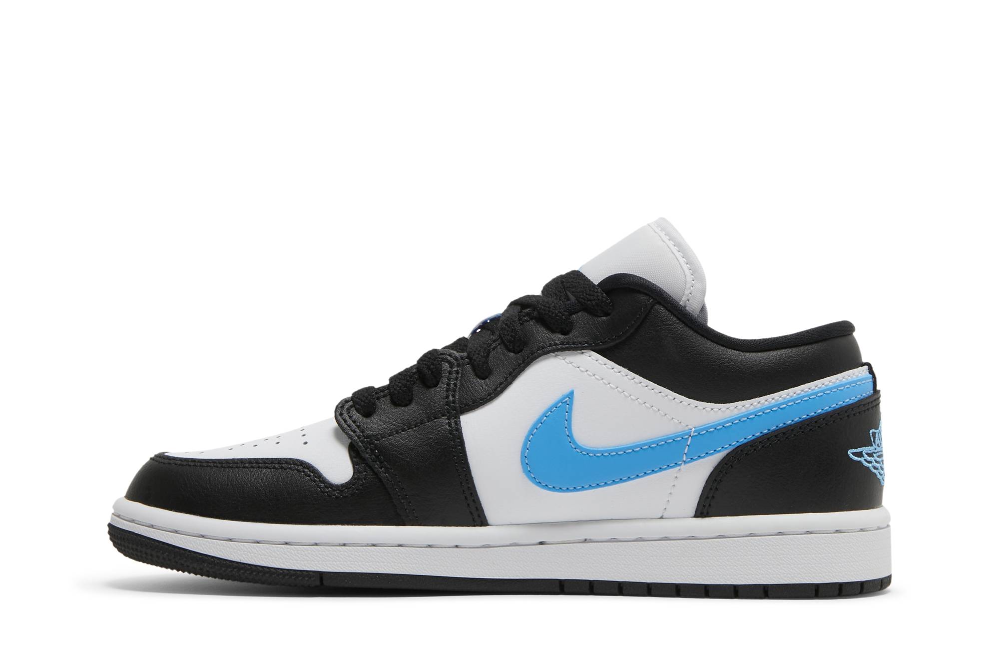 (Women) Air Jordan 1 Low 'Black University Blue' DC0774-041 - Image 3