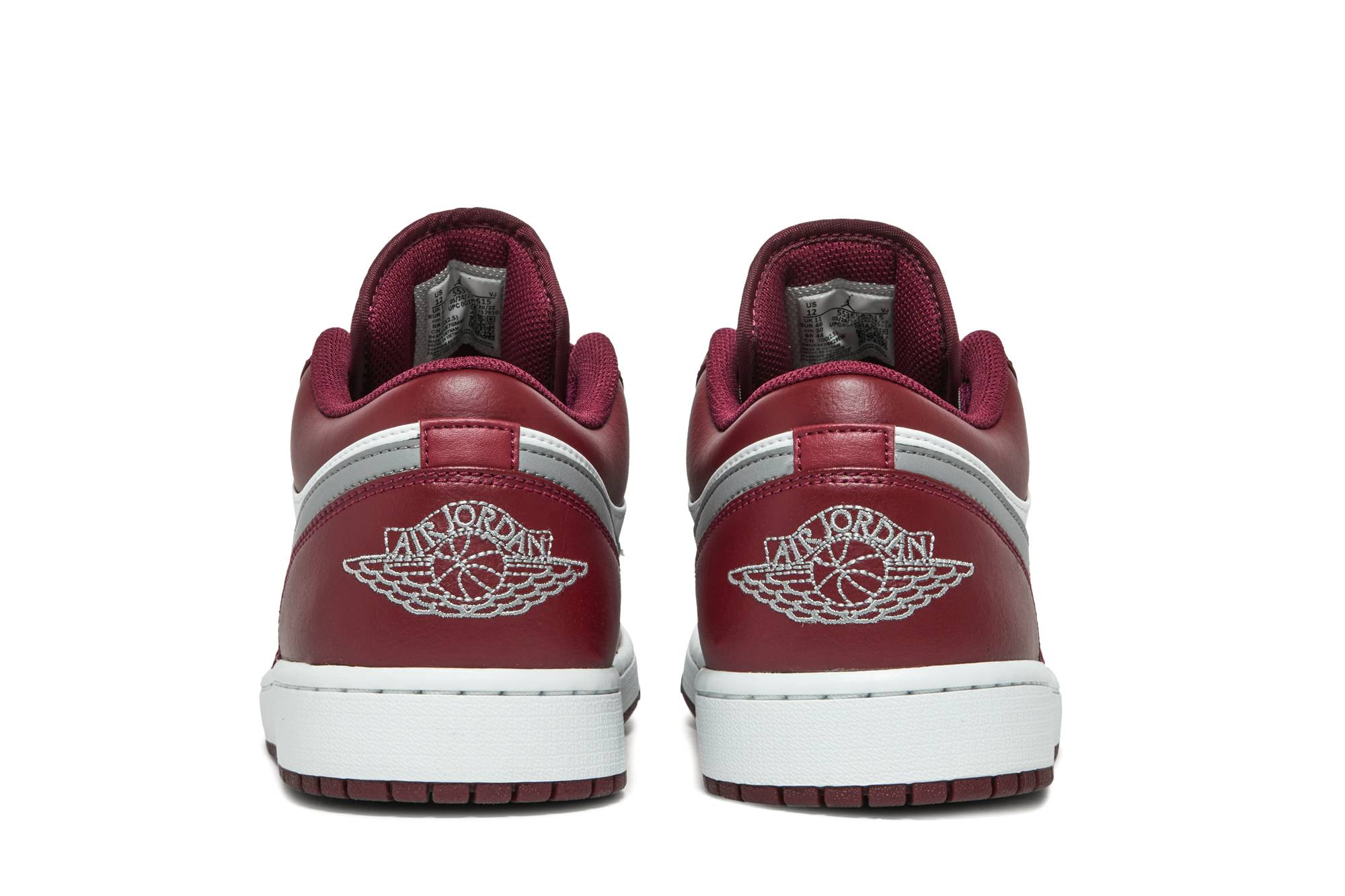 Air Jordan 1 Low 'Bordeaux' 553558-615 - Image 6
