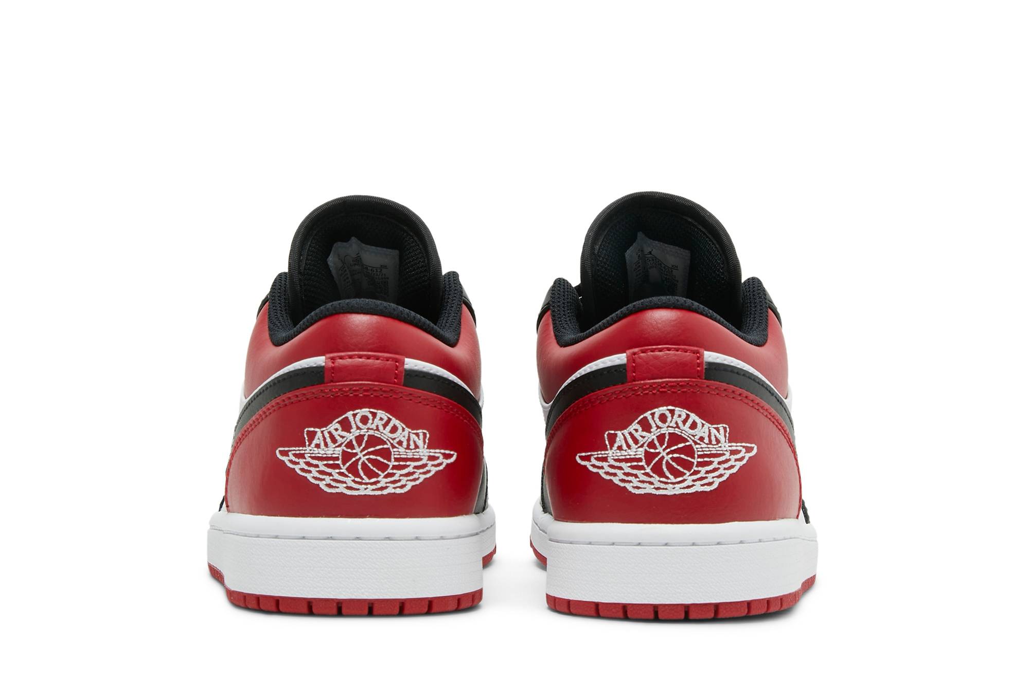 Air Jordan 1 Low 'Bred Toe' 553558-612 - Image 6