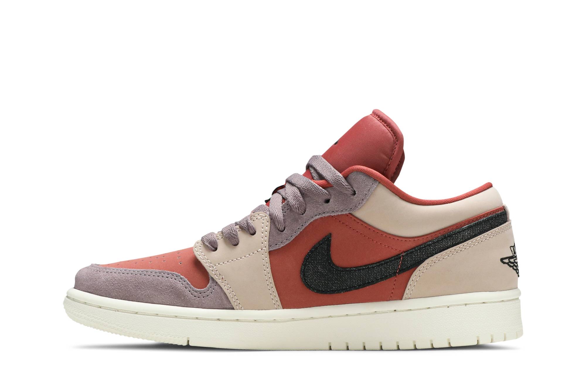 (Women) Air Jordan 1 Low Canyon Rust DC0774-602 Moroen - Image 3