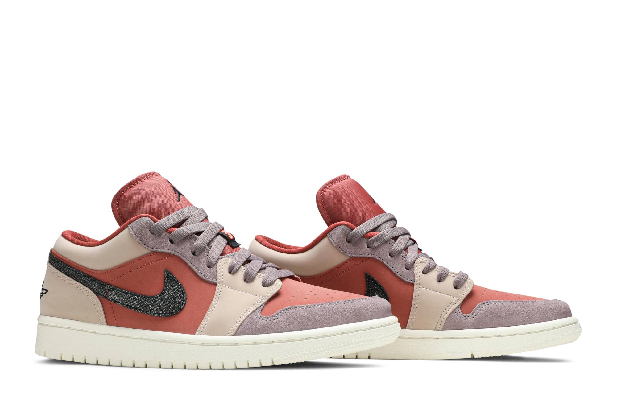 (Women) Air Jordan 1 Low Canyon Rust DC0774-602 Moroen - Image 8