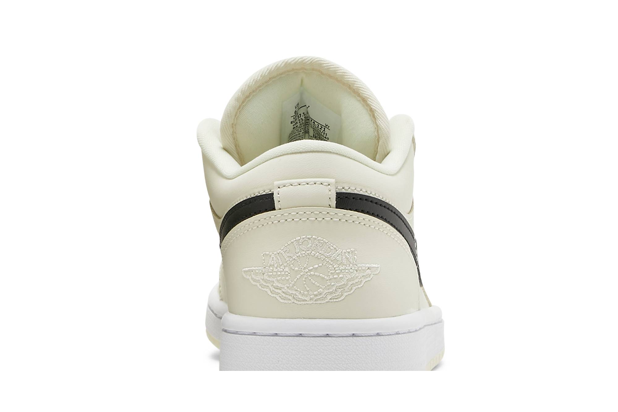 (Women) Air Jordan 1 Low Coconut Milk DC0774-121 Moroen - Image 7