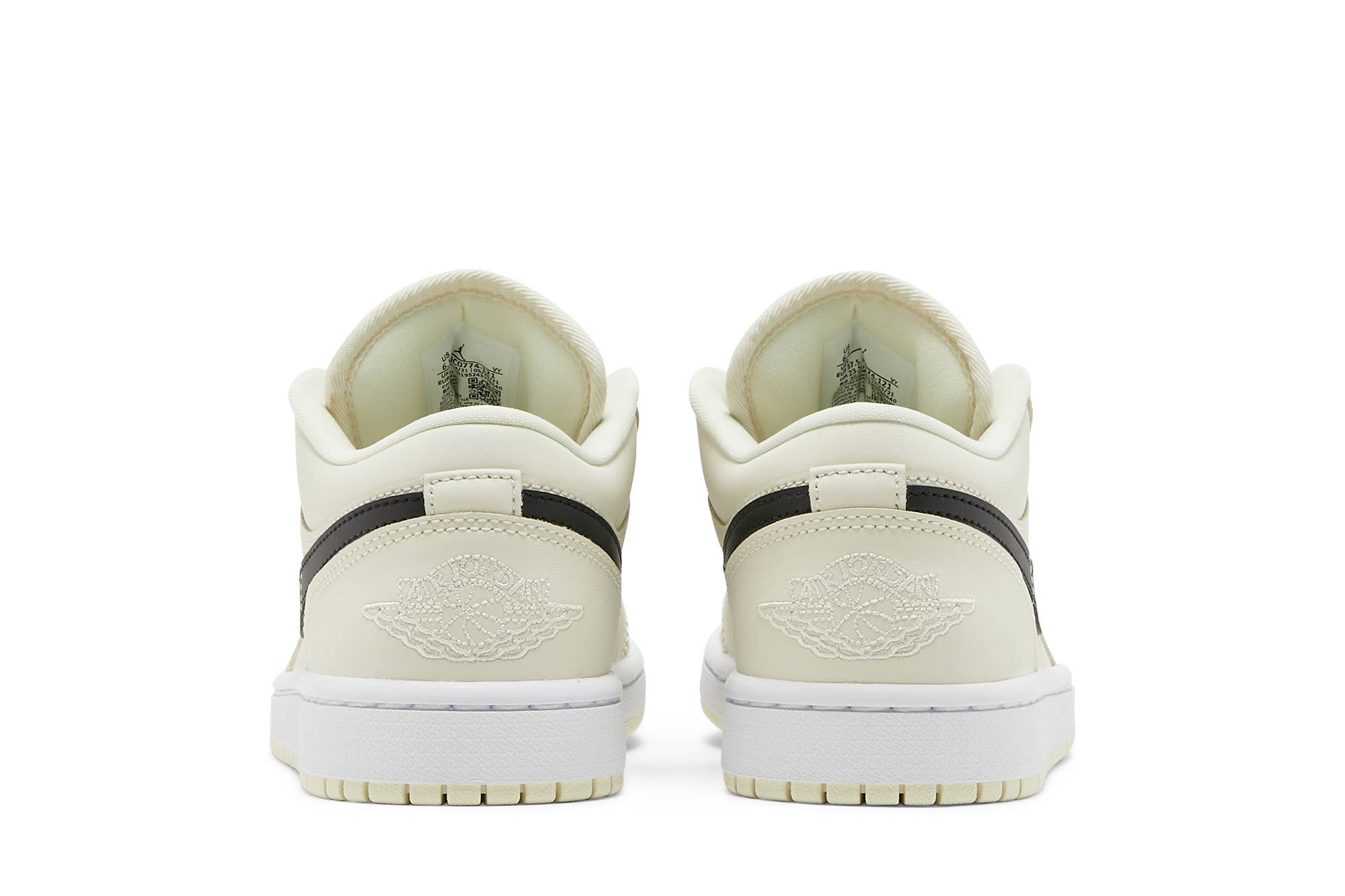 (Women) Air Jordan 1 Low Coconut Milk DC0774-121 Moroen - Image 6