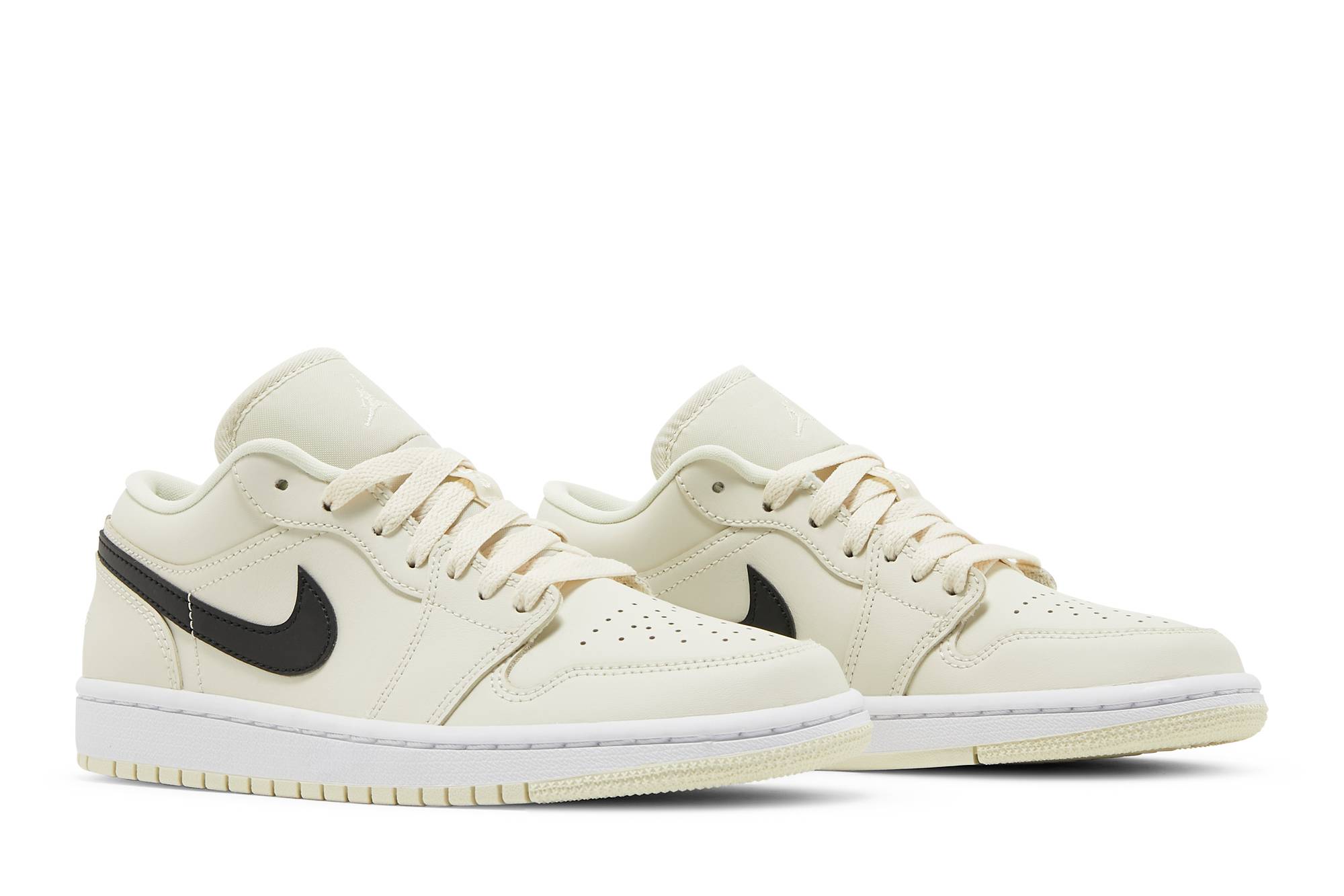 (Women) Air Jordan 1 Low Coconut Milk DC0774-121 Moroen - Image 8