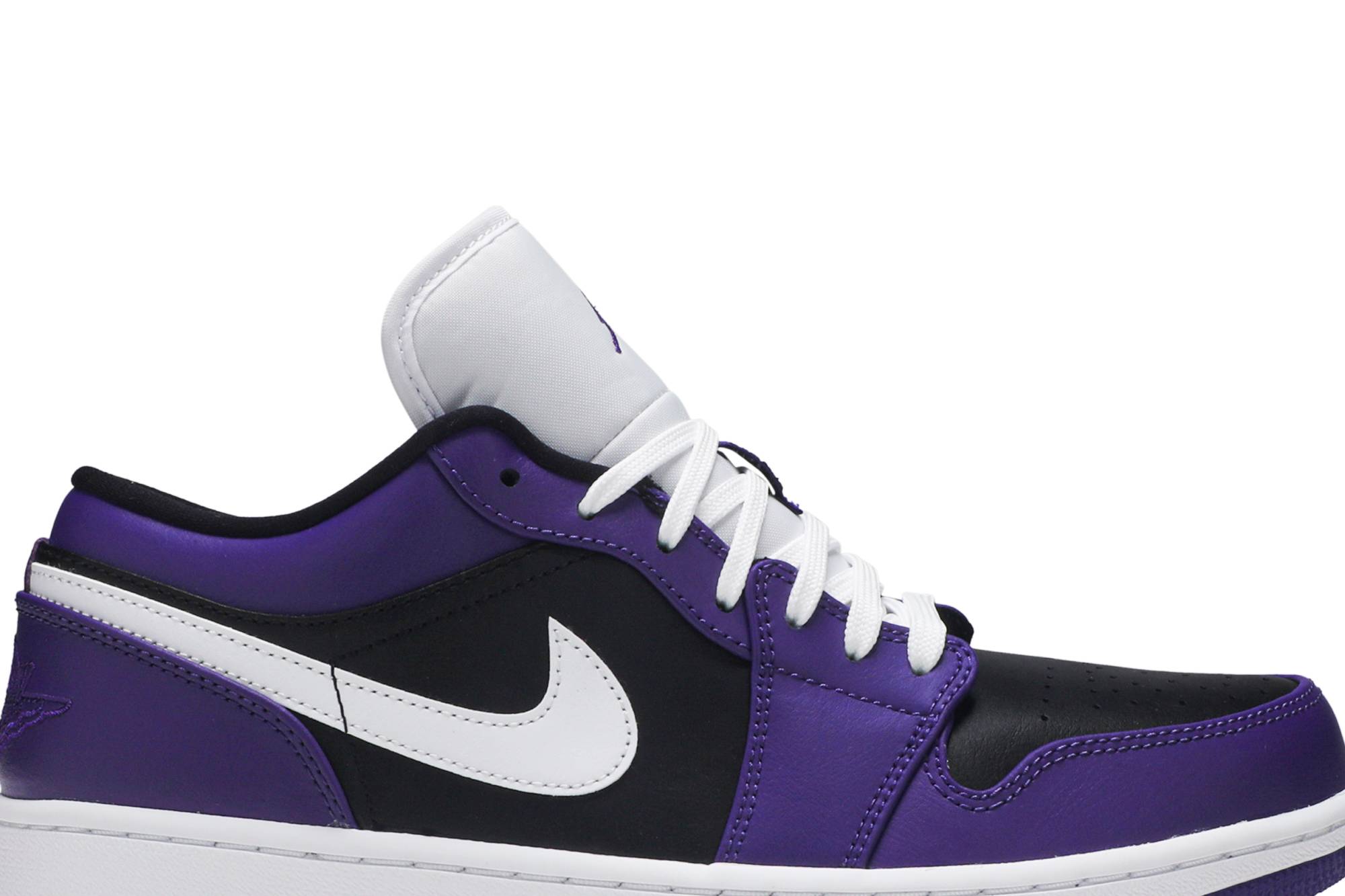 Air Jordan 1 Low Court Purple Black 553558-501 Moroen - Image 2