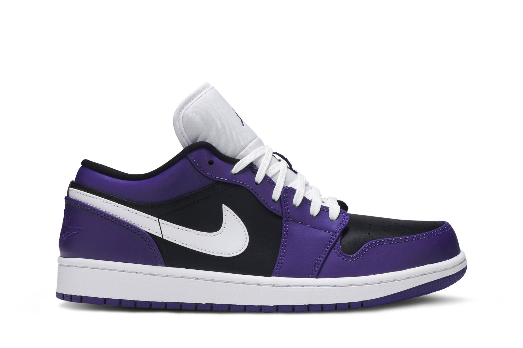 Air Jordan 1 Low Court Purple Black 553558-501 Moroen