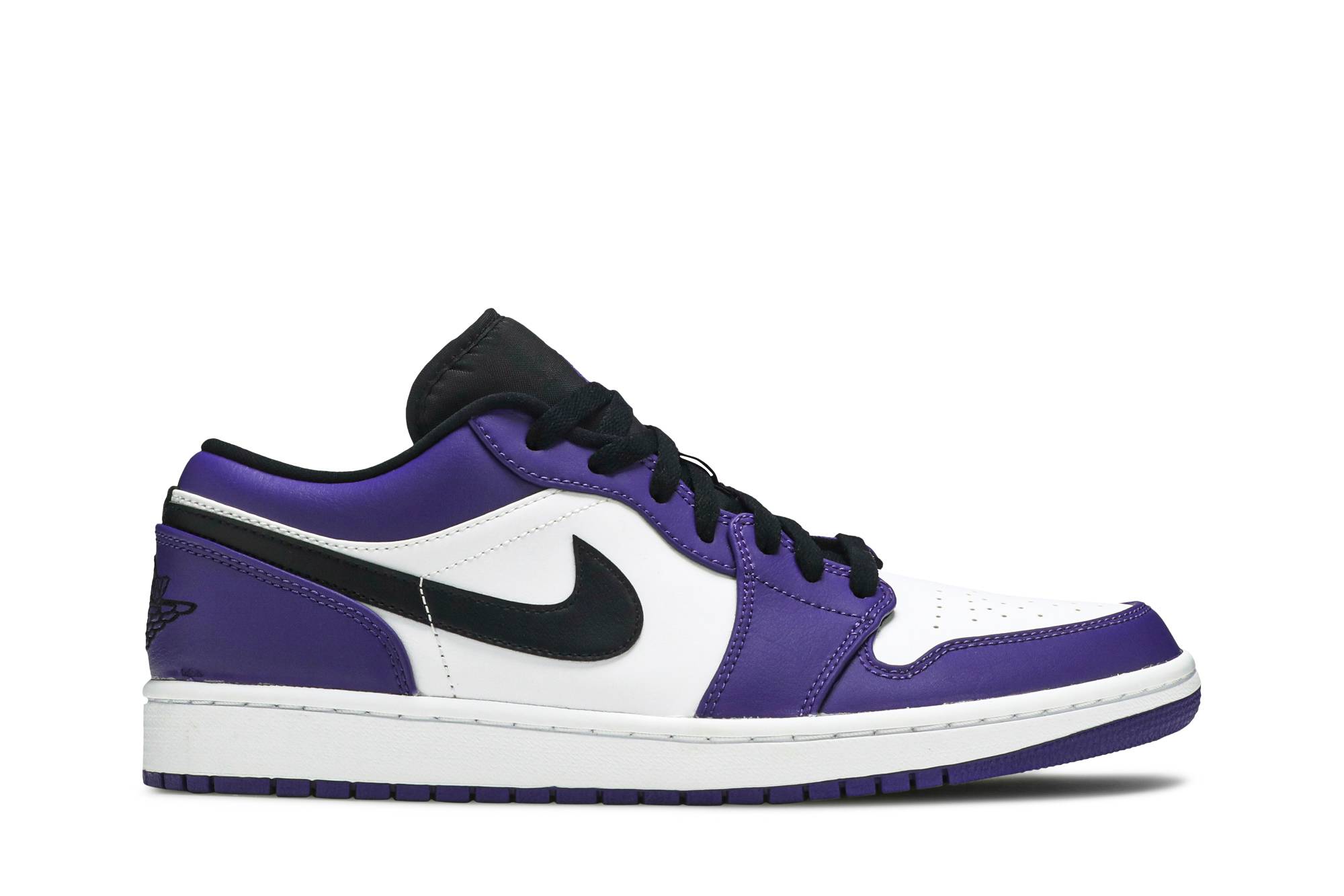 Air Jordan 1 Low 'Court Purple White' 553558-500