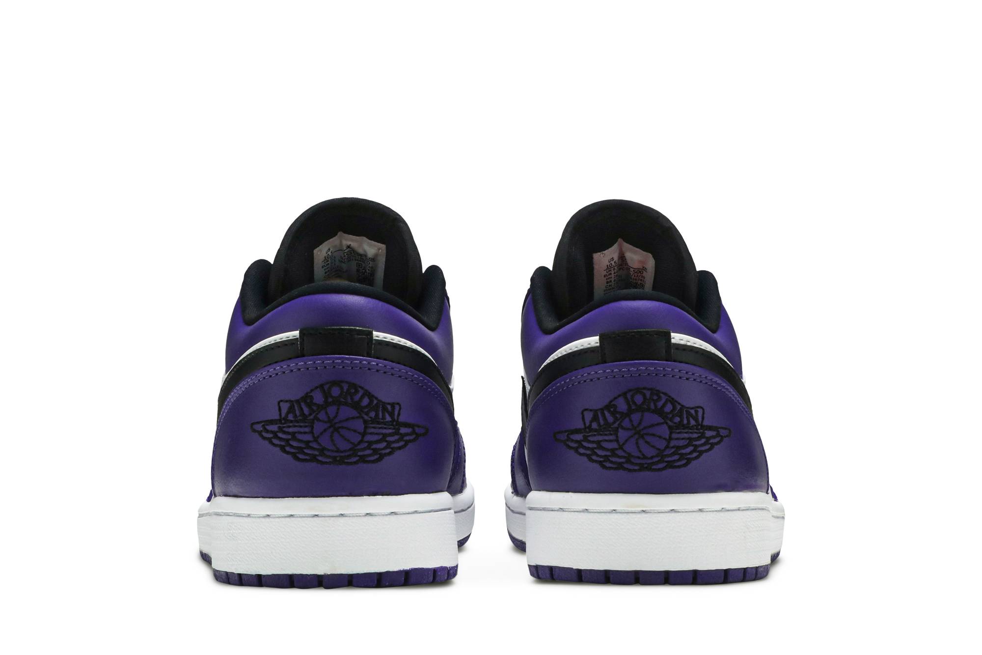 Air Jordan 1 Low 'Court Purple White' 553558-500 - Image 6