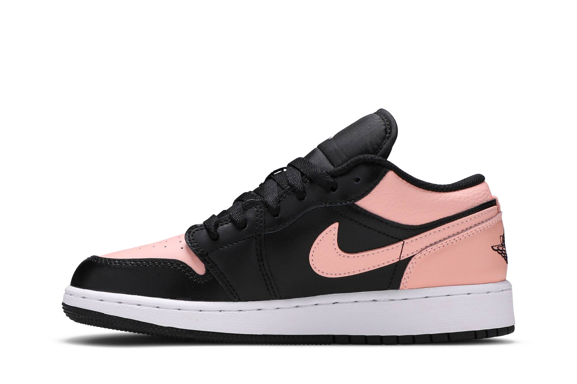 (Grade School) Air Jordan 1 Low 'Crimson Tint' 553560-034 - Imagem 3