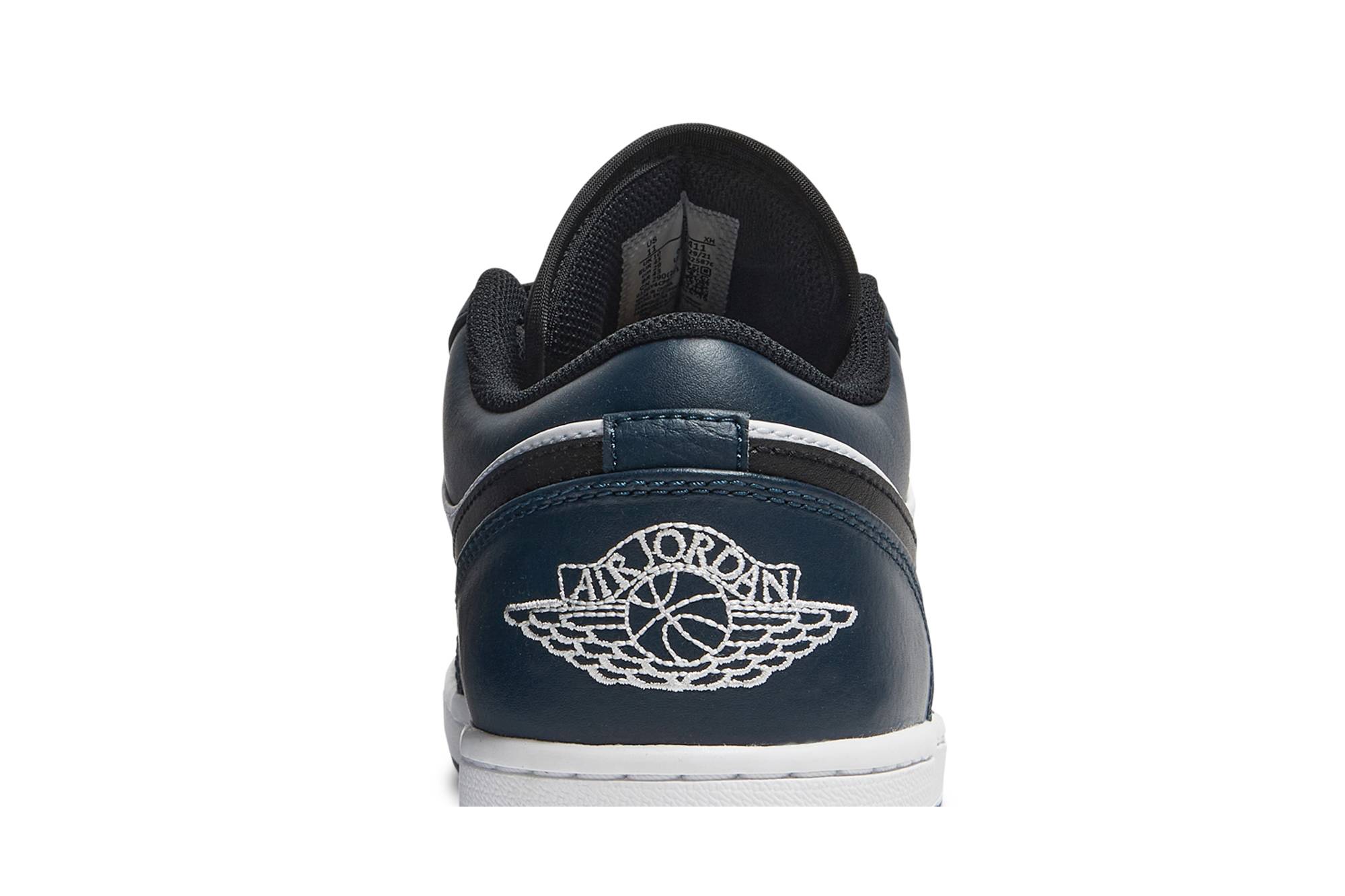 Air Jordan 1 Low 'Dark Teal' 553558-411 - Image 7