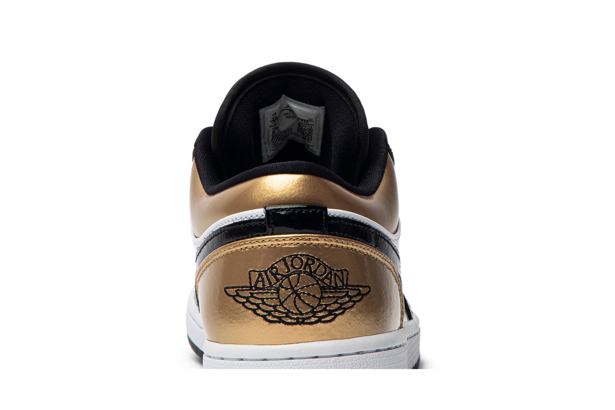 Air Jordan 1 Low Gold Toe CQ9447-700 Moroen - Image 7