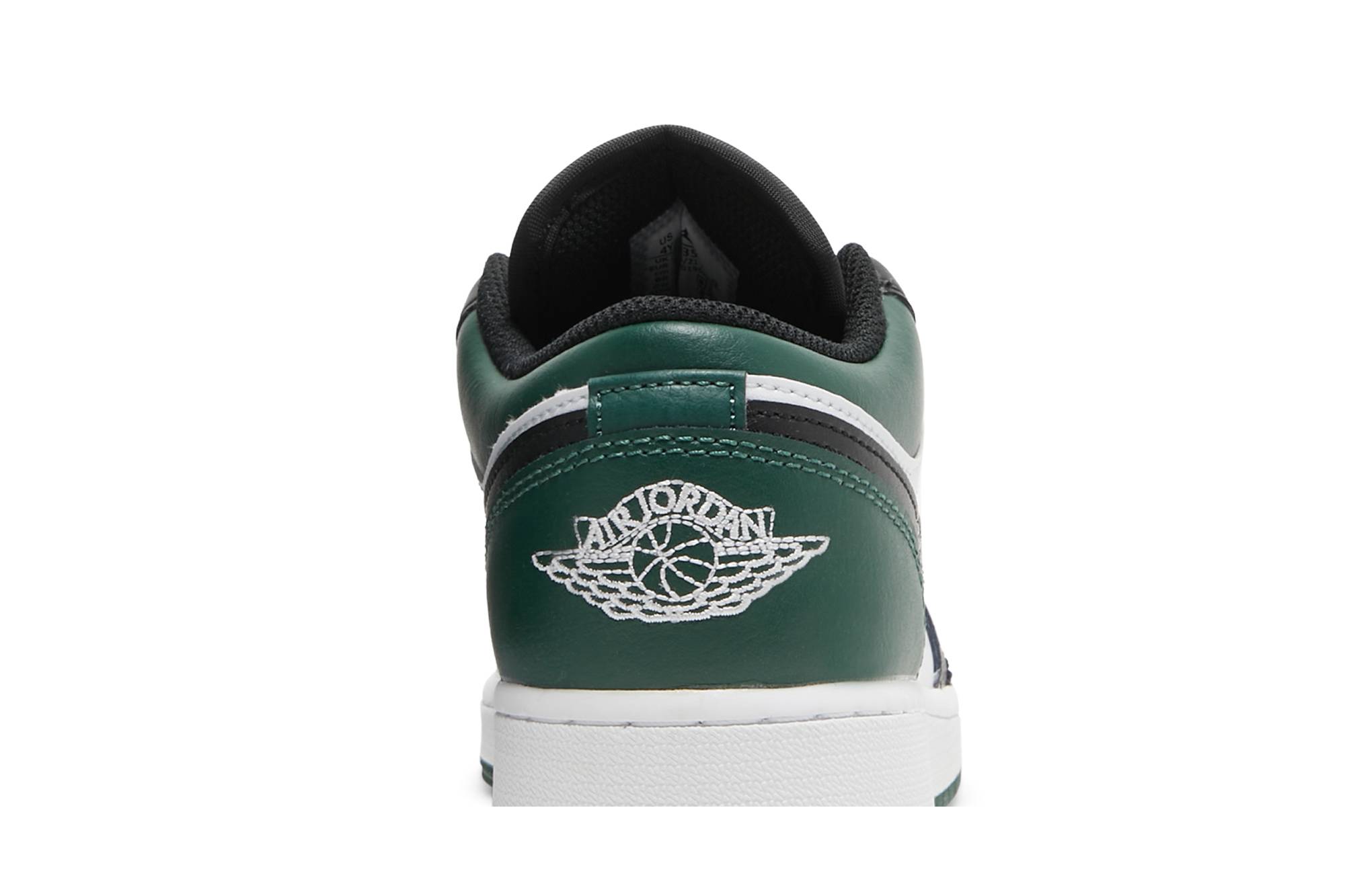 (Grade School) Air Jordan 1 Low Green Toe 553560-371 Moroen - Image 7
