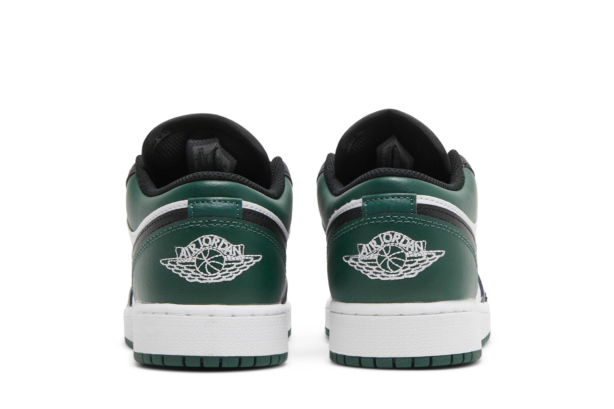 (Grade School) Air Jordan 1 Low Green Toe 553560-371 Moroen - Image 6