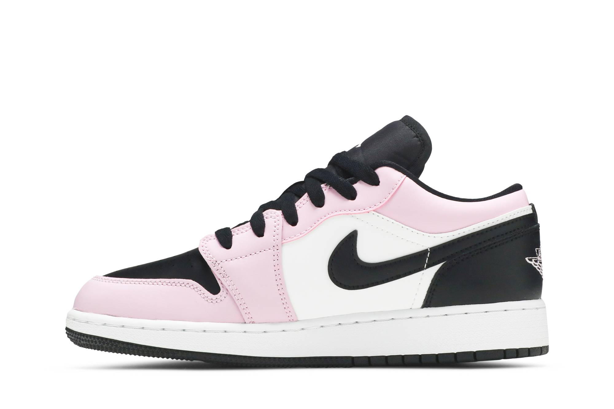 (Grade School) Air Jordan 1 Low Light Arctic Pink 554723-601 Coiloa - Imagem 3