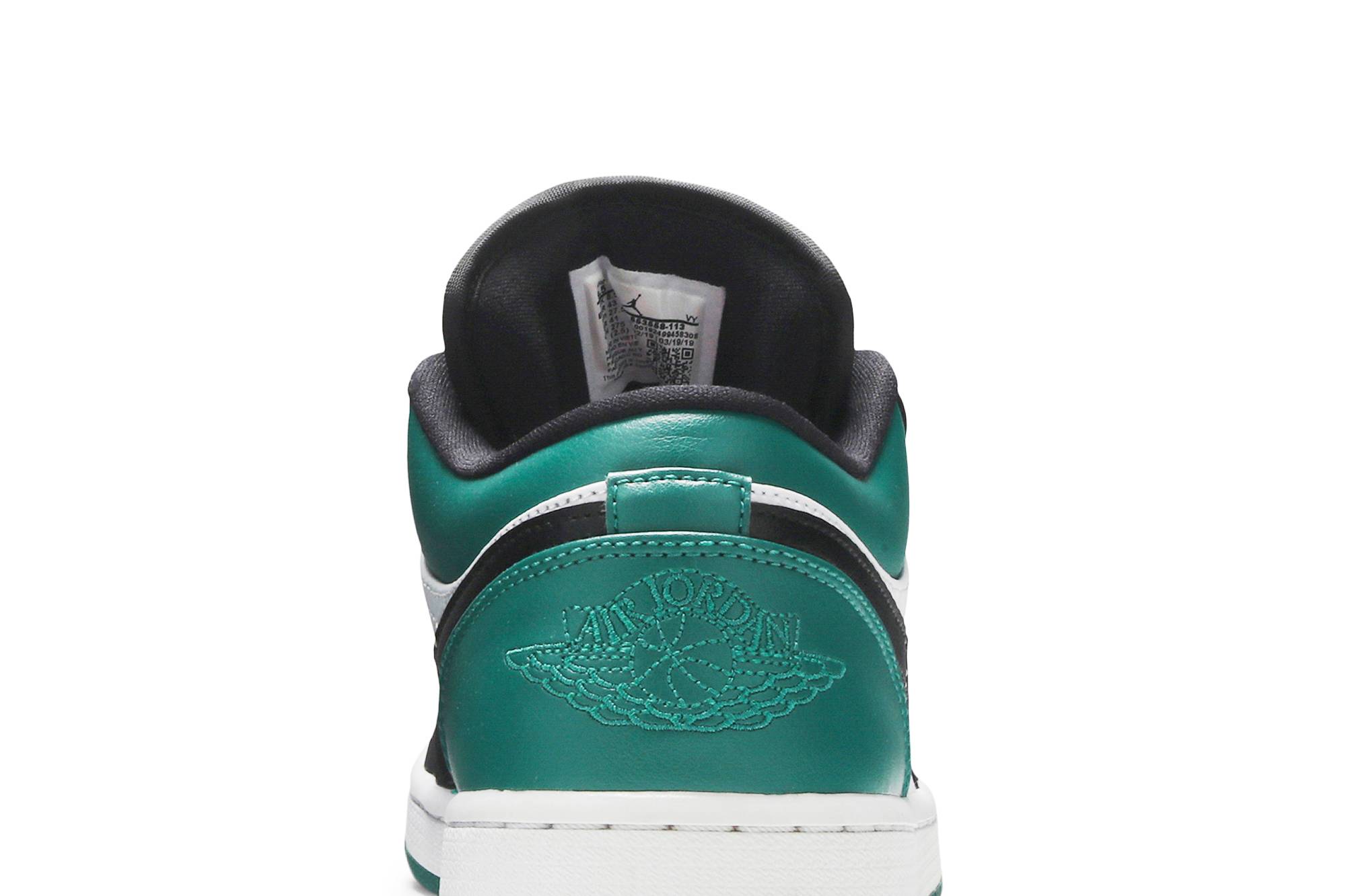 Air Jordan 1 Low Mystic Green 553558-113 Moroen - Image 7