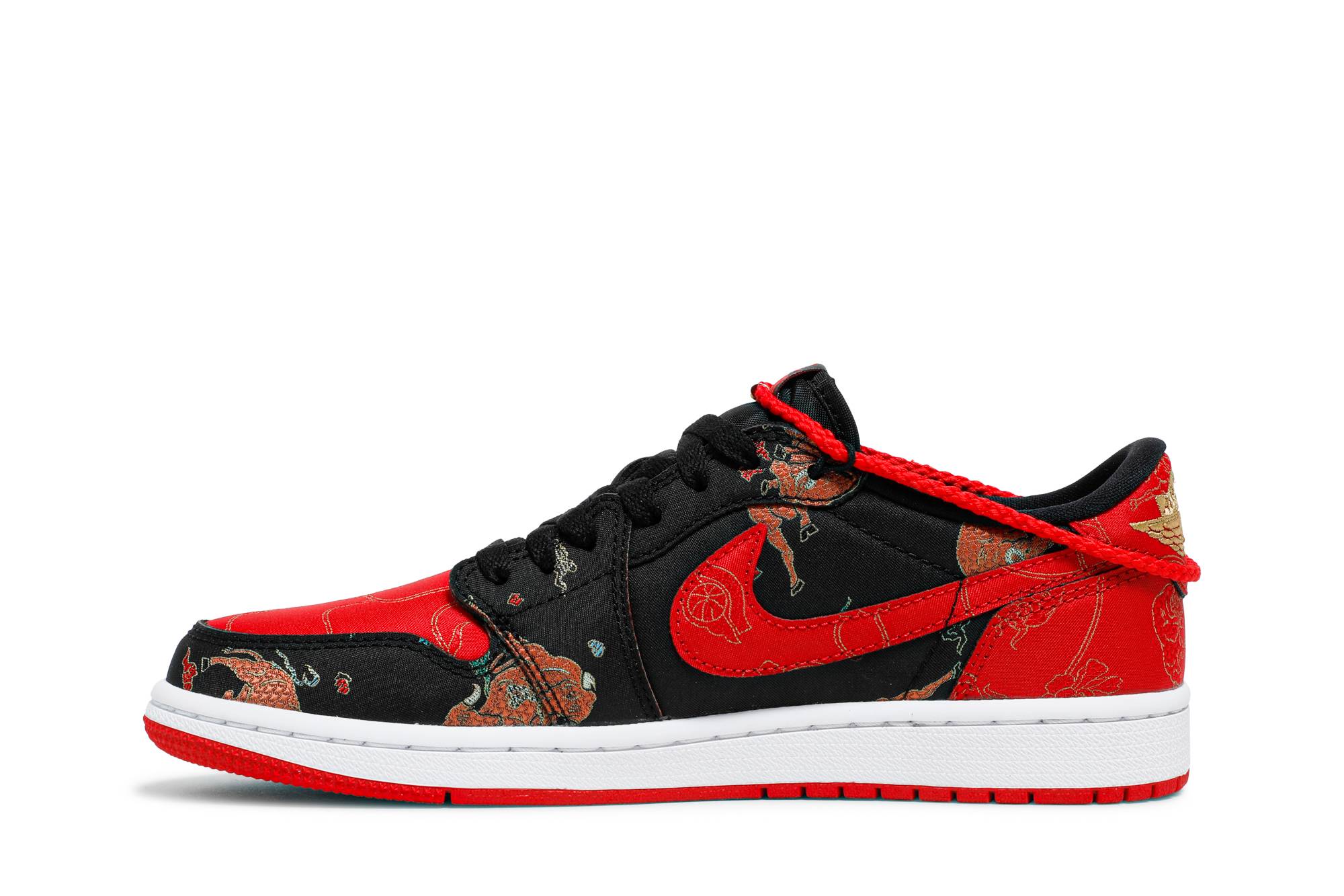 Air Jordan 1 Low OG Chinese New Year 2021 DD2233-001 Moroen - Image 3