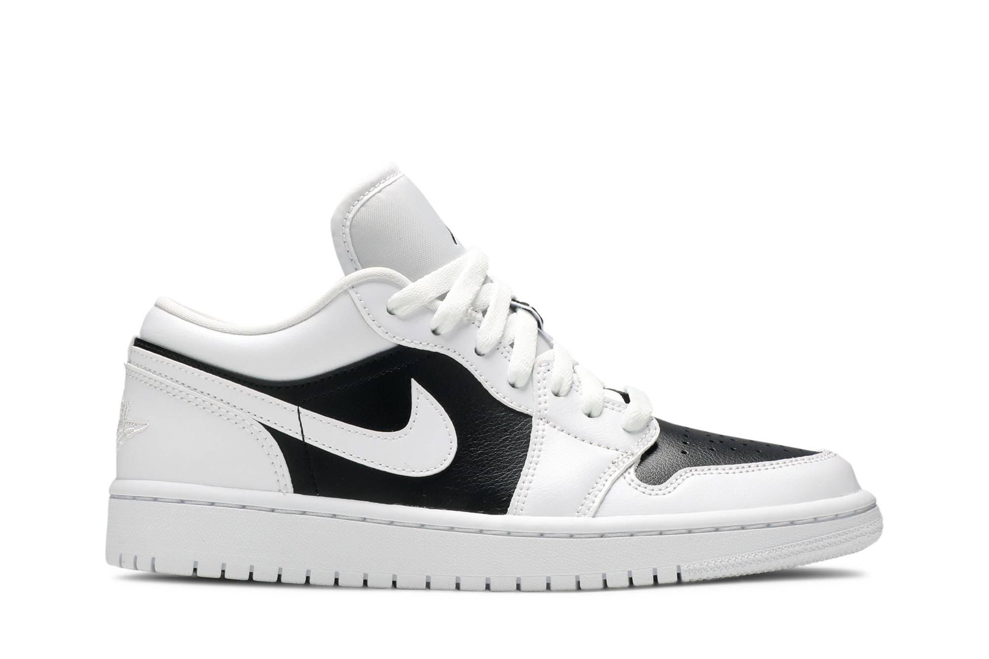 (Women) Air Jordan 1 Low Panda DC0774-100 Moroen