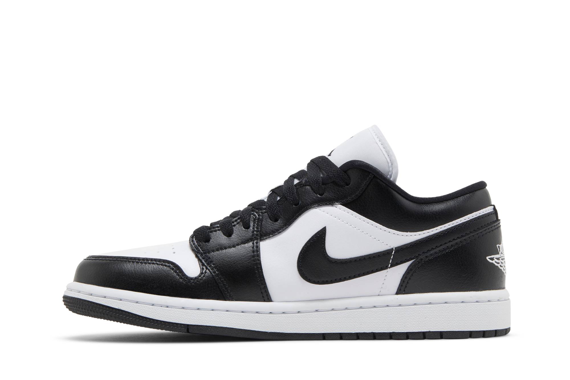 (Women) Air Jordan 1 Low Panda DC0774-101 Moroen - Image 3
