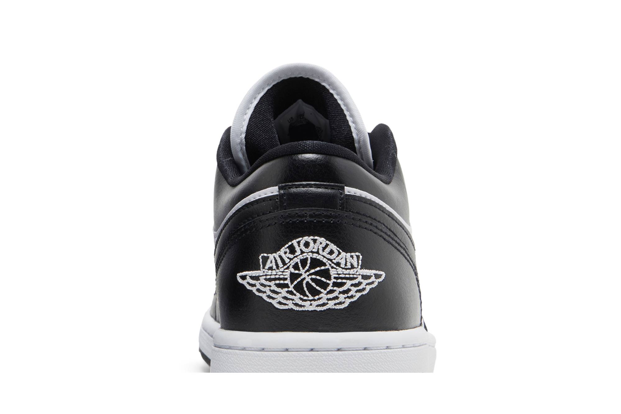 (Women) Air Jordan 1 Low Panda DC0774-101 Moroen - Image 7