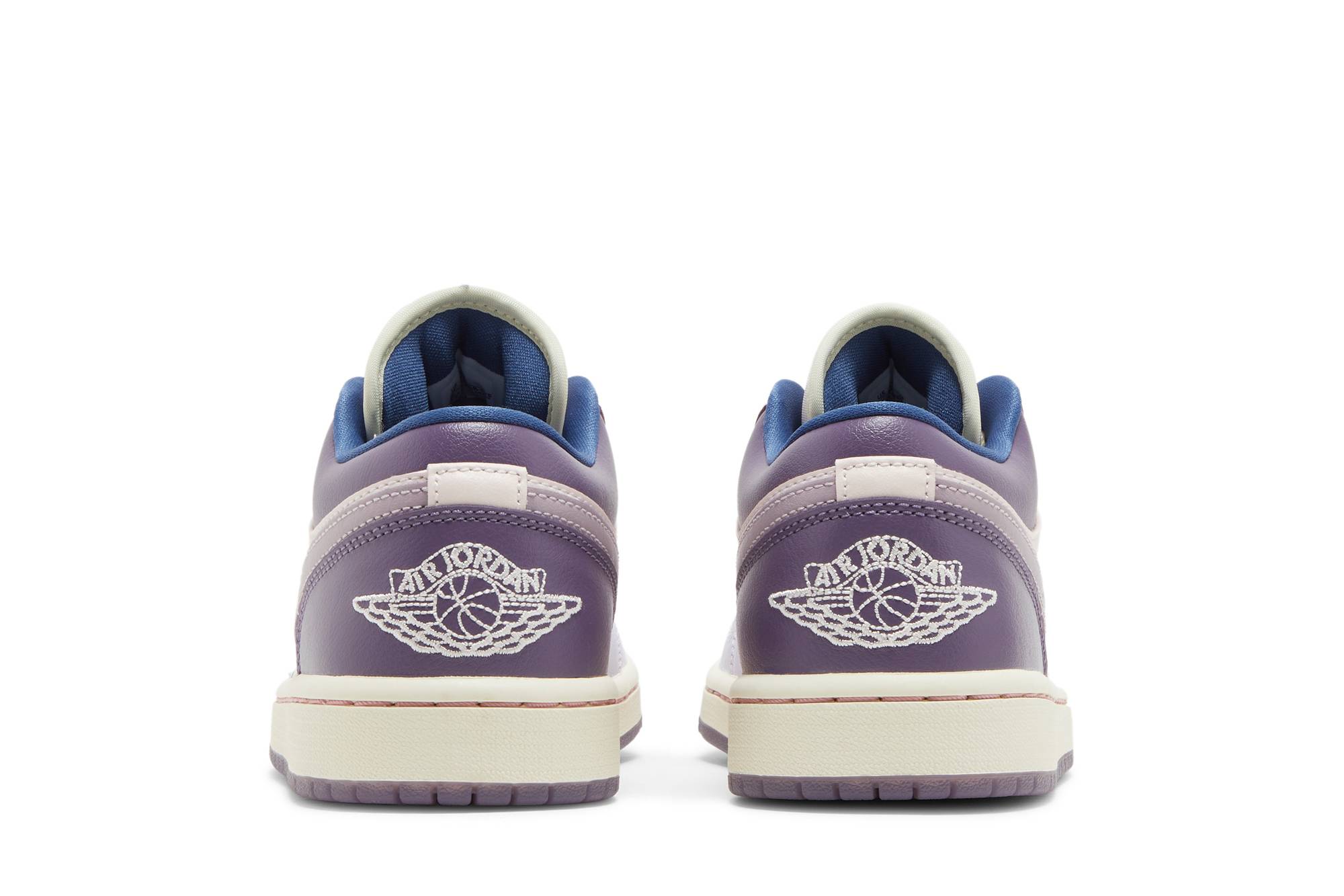 (Women) Air Jordan 1 Low Pastel Plum DZ2768-651 Moroen - Image 6