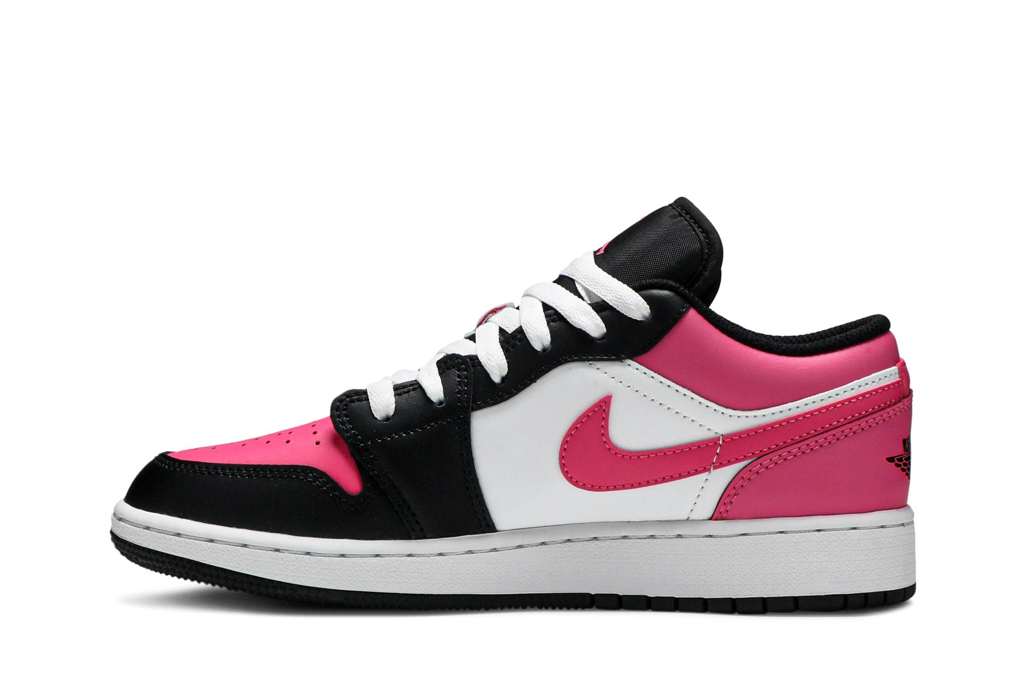 (Grade School) Air Jordan 1 Low Pinksicle 554723-106 Moroen - Image 3