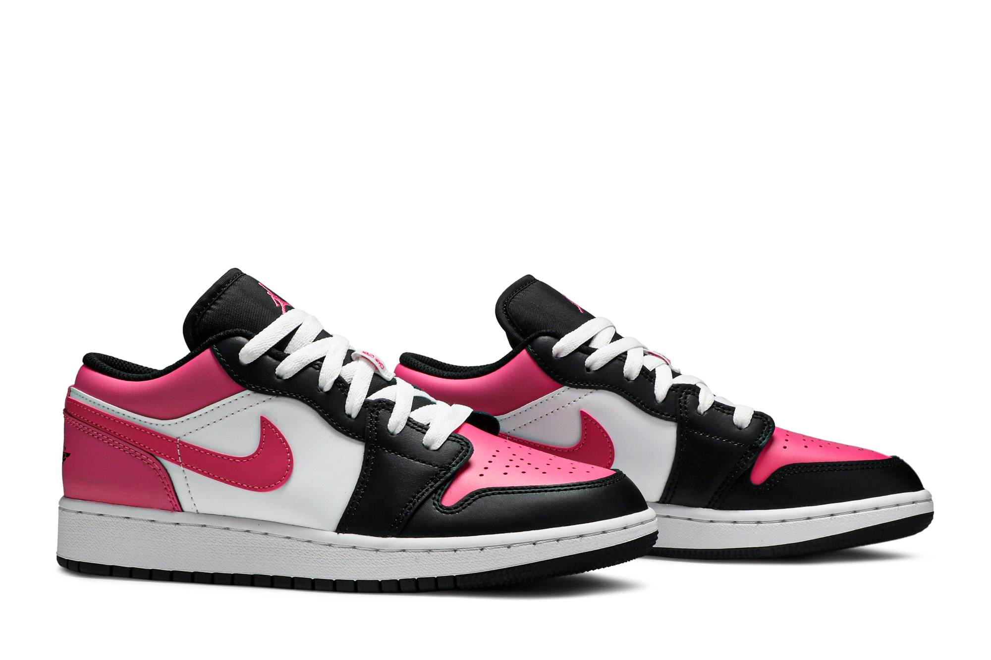 (Grade School) Air Jordan 1 Low Pinksicle 554723-106 Moroen - Image 8