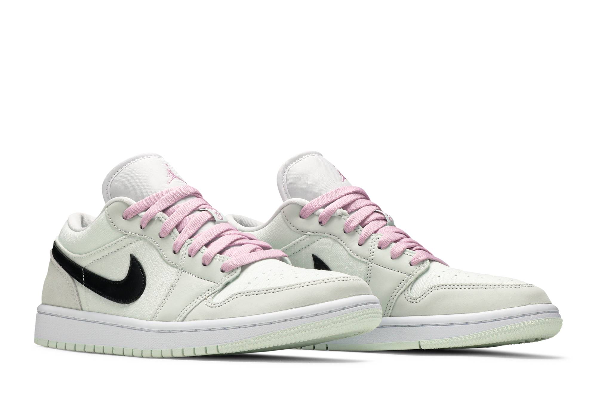 (Women) Air Jordan 1 Low SE 'Barely Green' CZ0776-300 - Image 8
