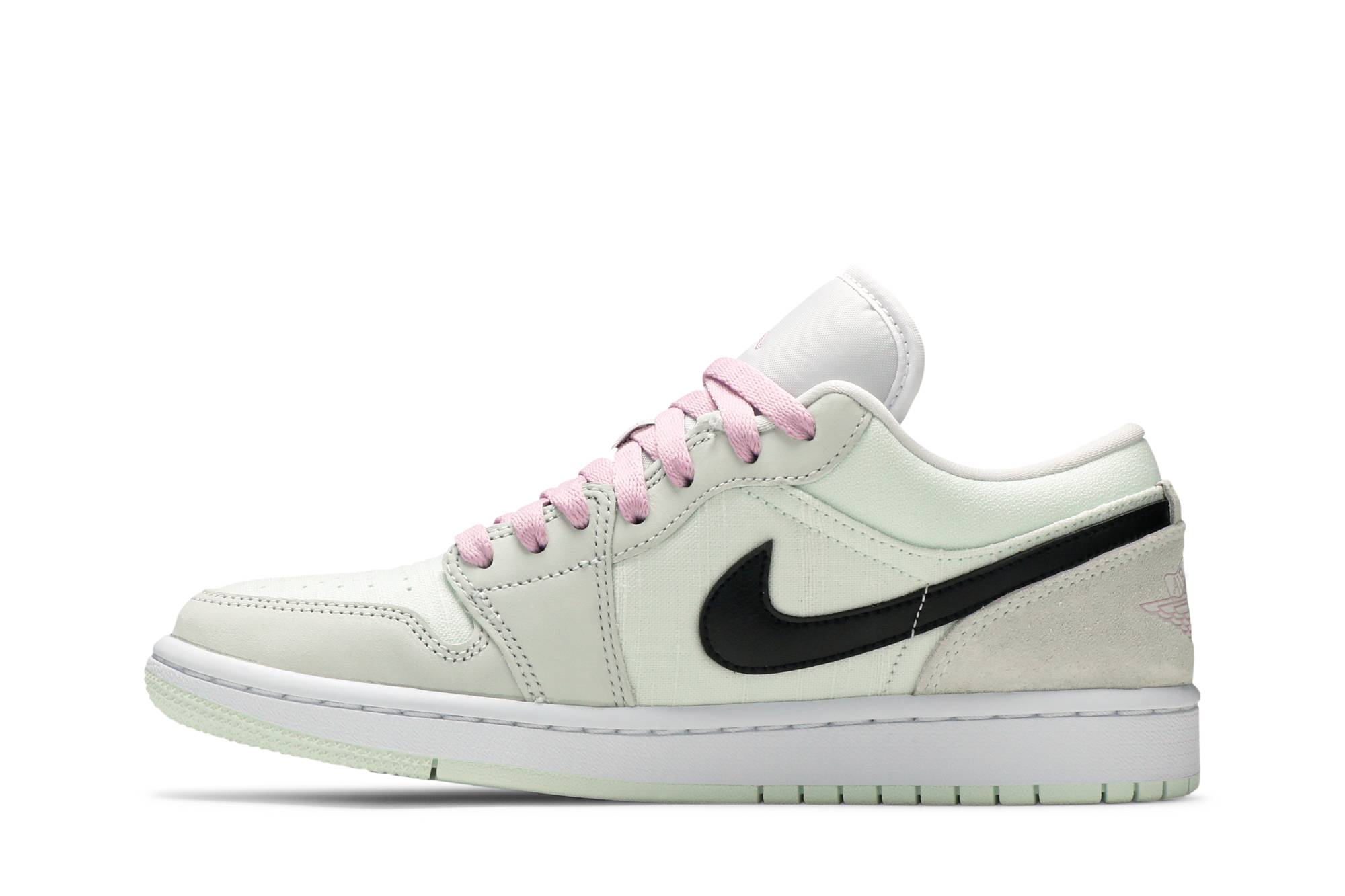 (Women) Air Jordan 1 Low SE 'Barely Green' CZ0776-300 - Image 3
