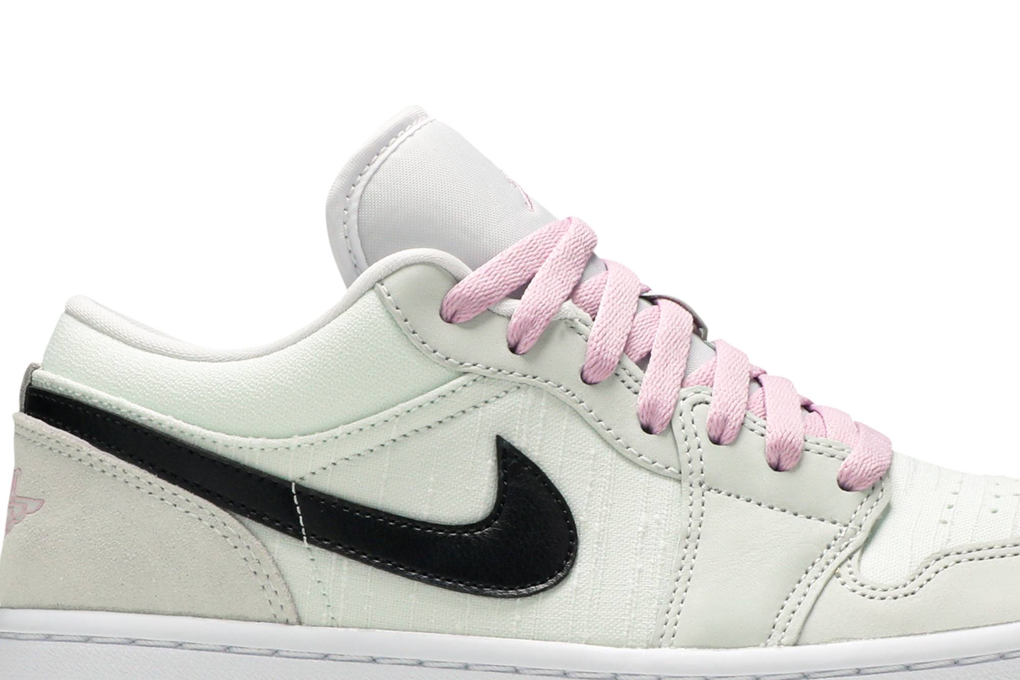 (Women) Air Jordan 1 Low SE 'Barely Green' CZ0776-300 - Image 2