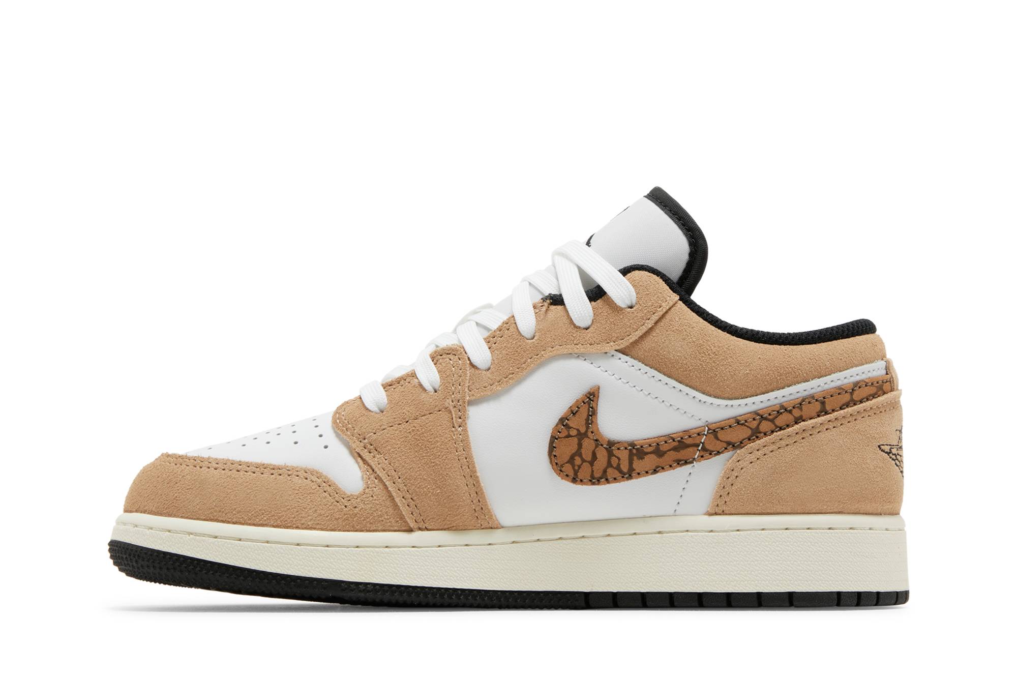 (Grade School) Air Jordan 1 Low SE 'Brown Elephant' DZ5368-201 - Image 3