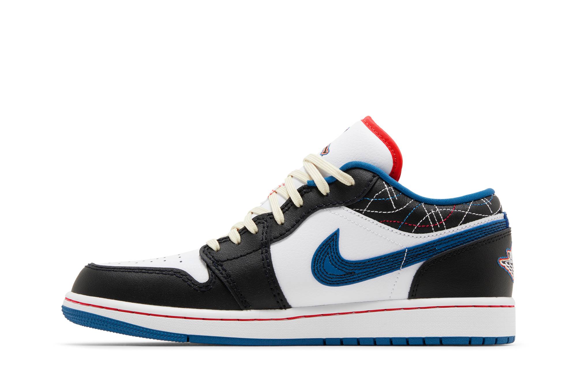 Air Jordan 1 Low SE 'Industrial Blue Sashiko' FV3622-141 - Image 3