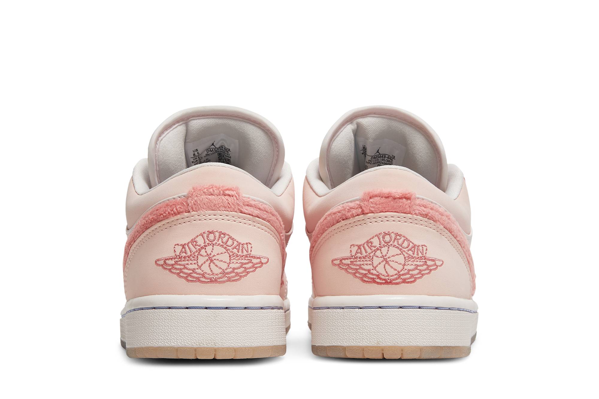 (Women) Air Jordan 1 Low SE Mighty Swooshers Pink DM5443-666 Moroen - Image 6