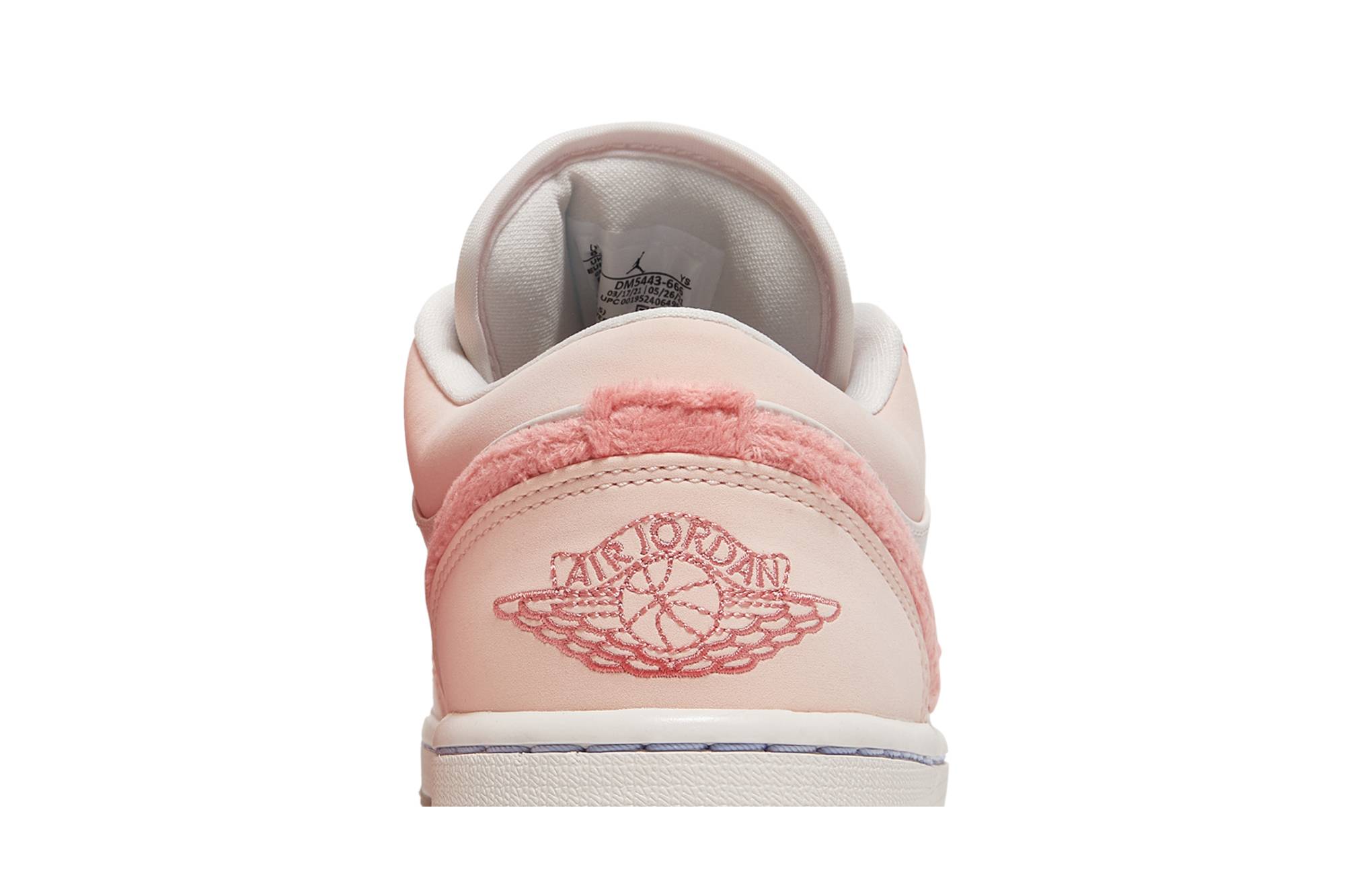 (Women) Air Jordan 1 Low SE Mighty Swooshers Pink DM5443-666 Moroen - Image 7