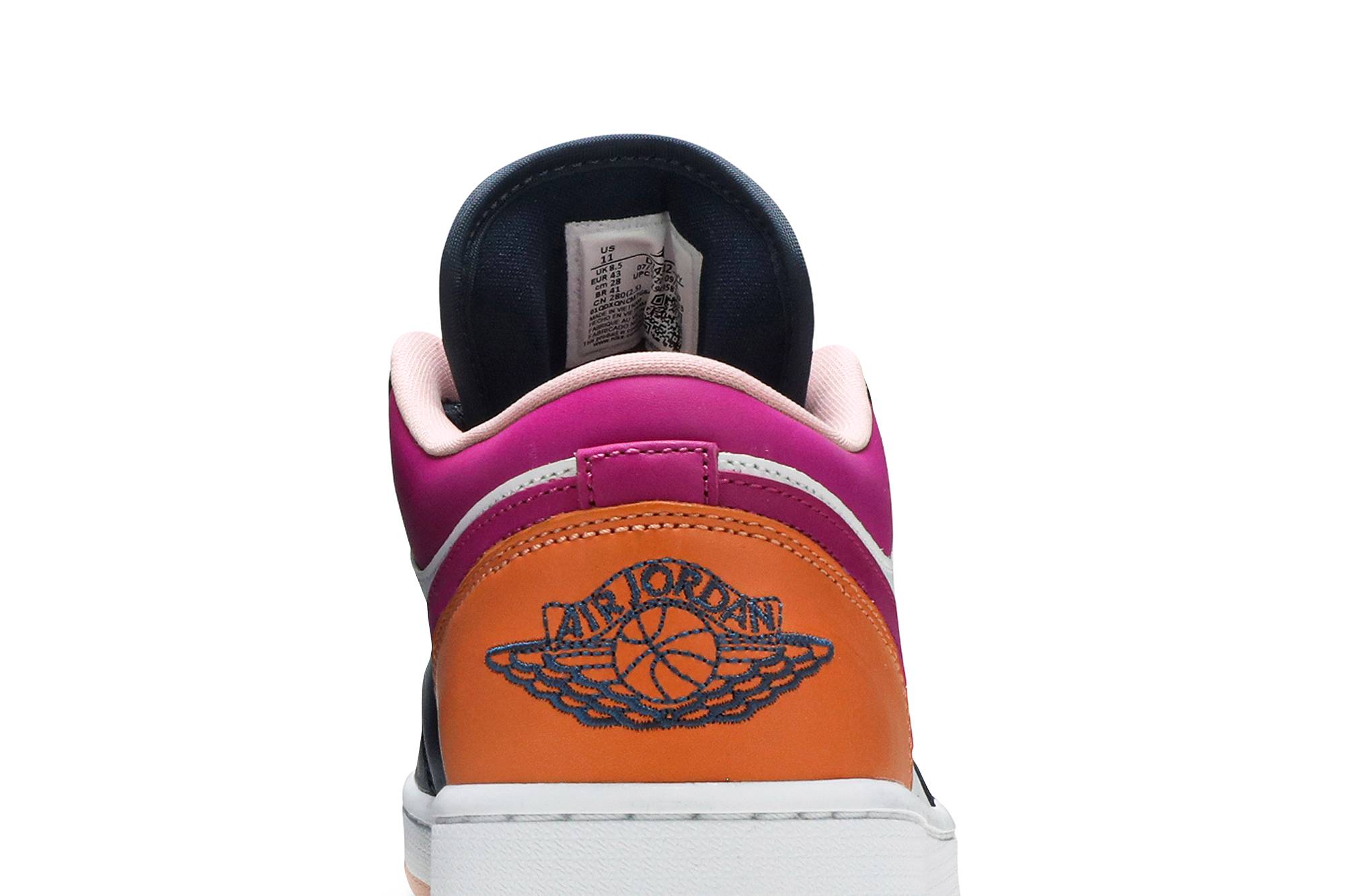 (Women) Air Jordan 1 Low SE 'Mismatched - Purple Magenta' DJ4342-400 - Image 7
