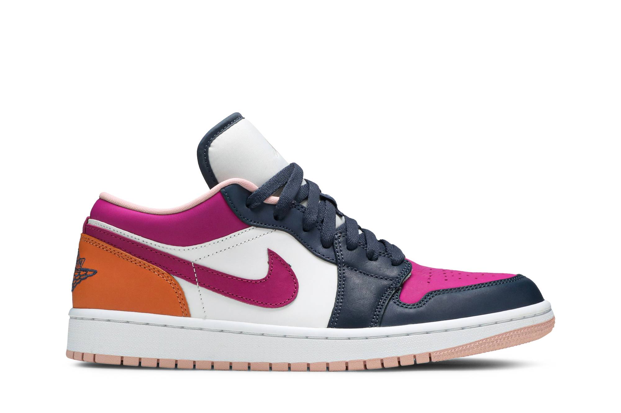 (Women) Air Jordan 1 Low SE 'Mismatched - Purple Magenta' DJ4342-400